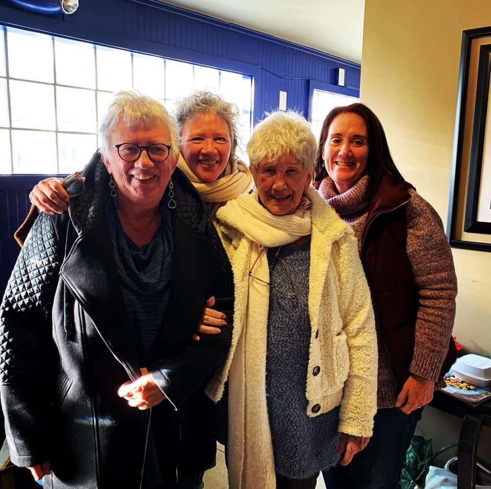 Leroy's Three Angles and Jackie (left to right: Toni, Shawn, Jackie, Shannon)