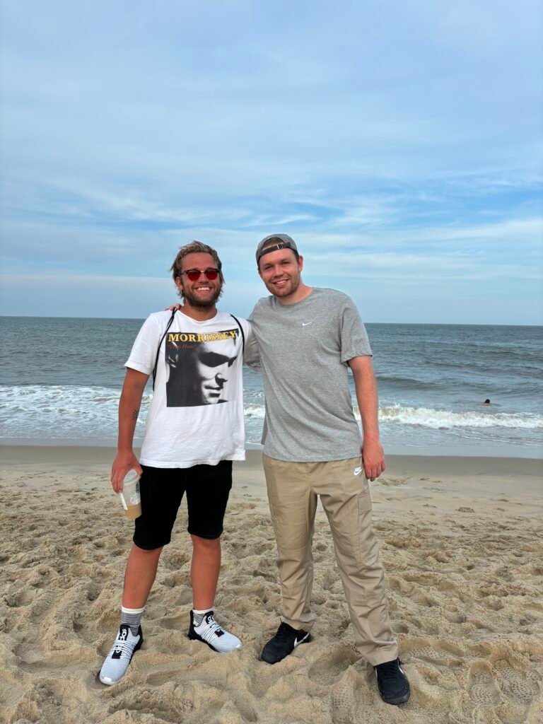 Beckham and Kirby in Ocean City, MD, 2025